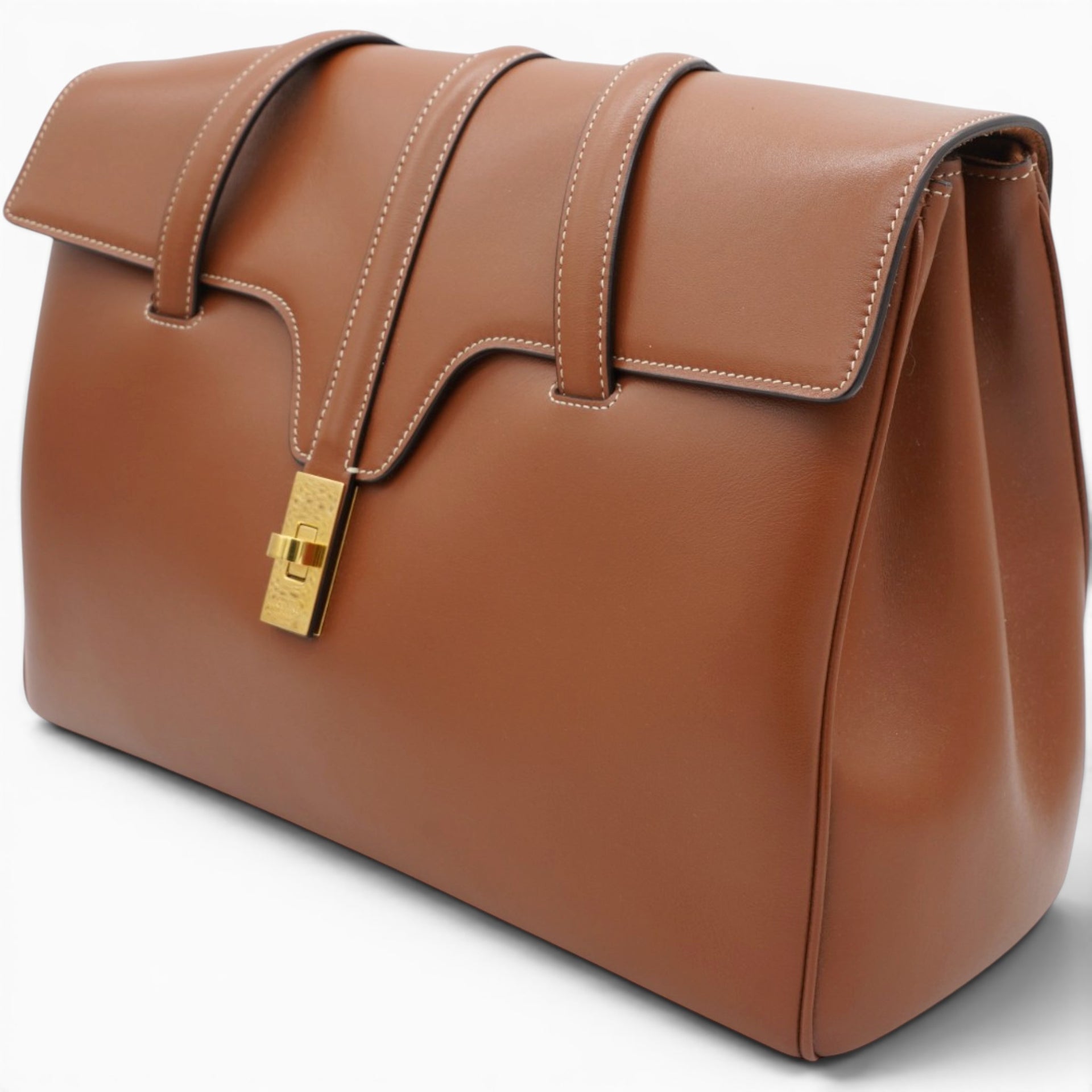 Celine Soft 16 Bag Tan Shoulder Bag 