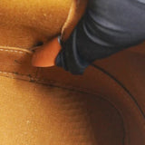 Celine Triomphe Canvas Calfskin Small Bucket Bag 