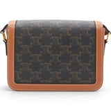 Celine Triomphe Canvas Triomphe Bag Tan 