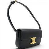 Celine Triomphe Shoulder Bag Black 