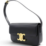 Celine Triomphe Shoulder Bag Black 