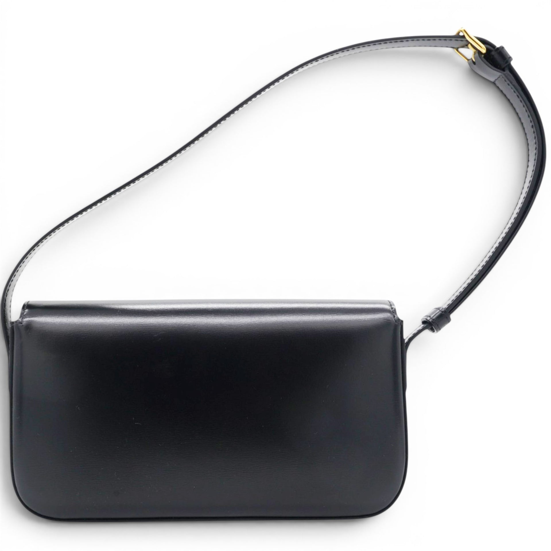 Celine Triomphe Shoulder Bag Black 