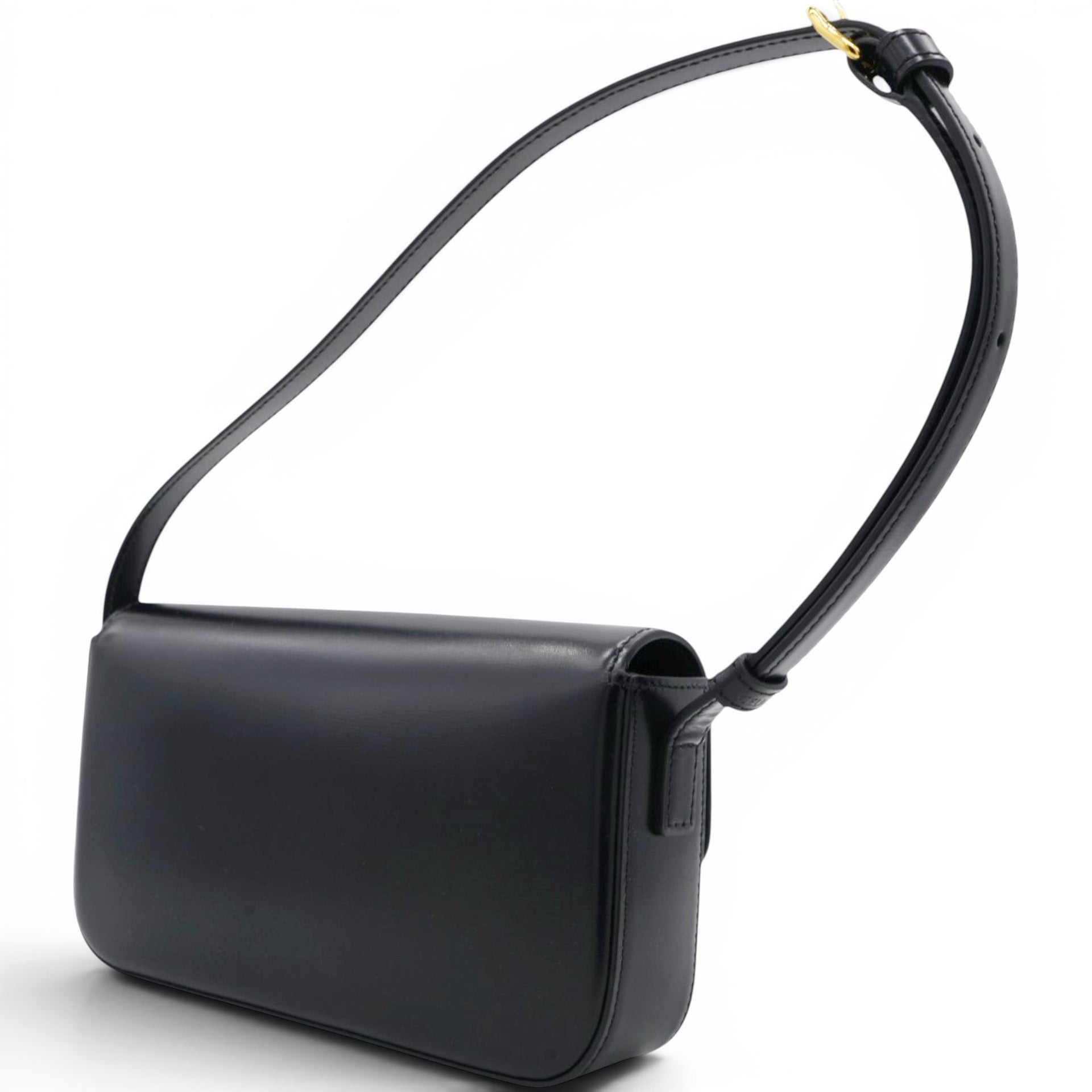 Celine Triomphe Shoulder Bag Black 