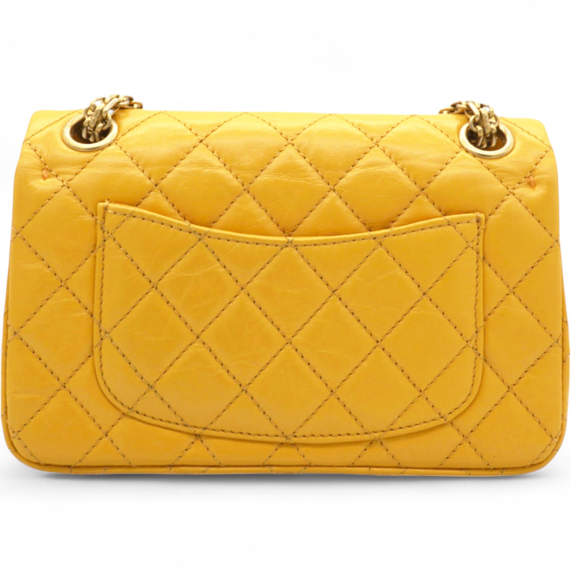 Chanel  2.55 Reissue Mini Flap Yellow 