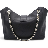 Chanel 26s Hobo Shopping Bag Black 