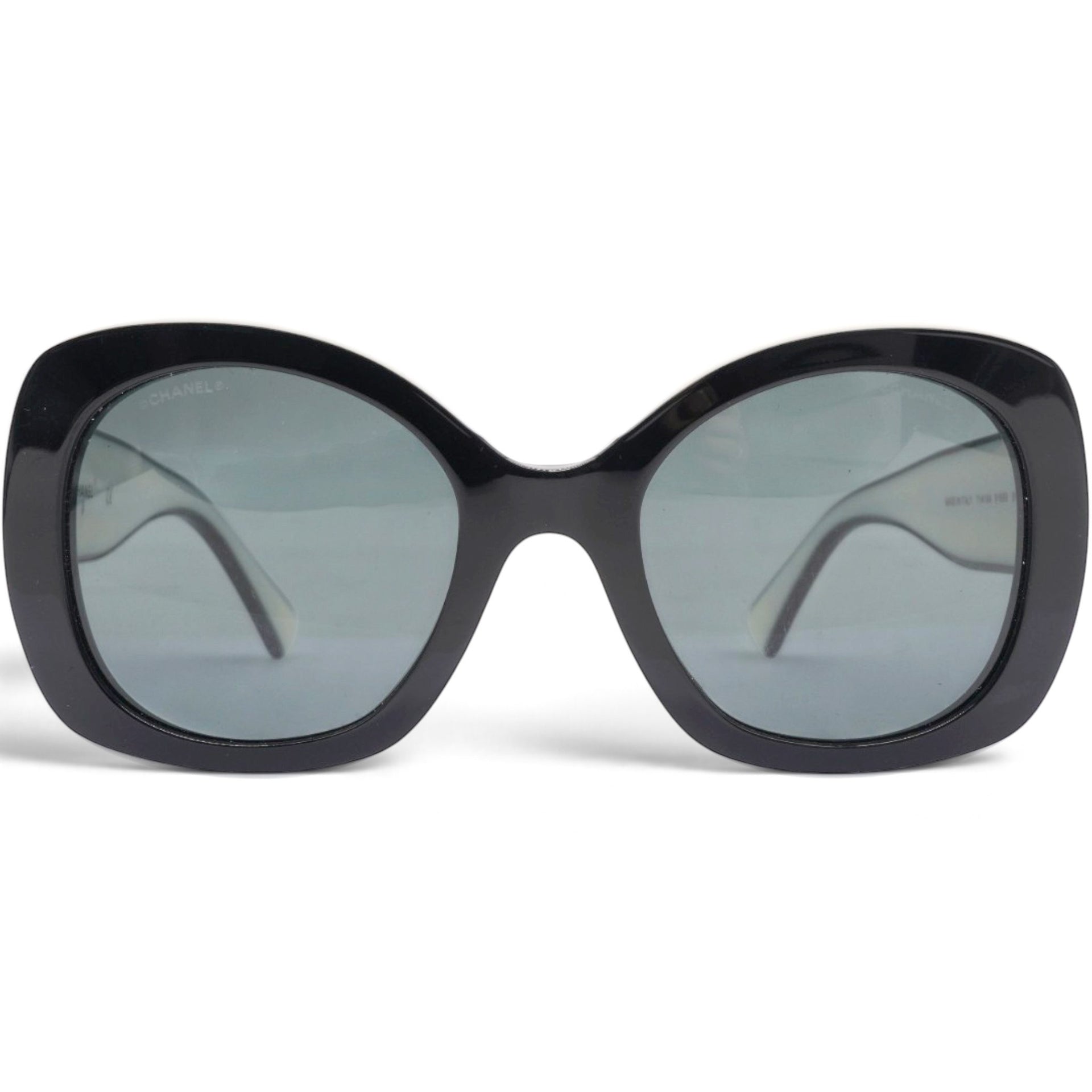 Chanel Acetate Sunglasses 71414A Black White 