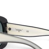 Chanel Acetate Sunglasses 71414A Black White 