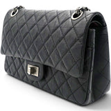 Chanel Aged Calfskin Quilted 2.55 Reissue 227 Flap Black 