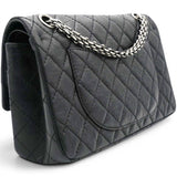 Chanel Aged Calfskin Quilted 2.55 Reissue 227 Flap Black 