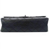 Chanel Aged Calfskin Quilted 2.55 Reissue 227 Flap Black 