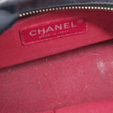 Chanel Aged Calfskin Quilted Small Gabrielle Logo Hobo Black 