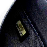 Chanel Black Classic Fold Iridescent Wallet 