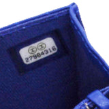 Chanel Boy Clutch With Chain Chervon Lambskin Blue 
