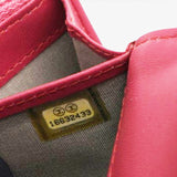Chanel Boy Long Flap Quilted Wallet Pink 