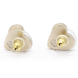 Chanel CC Heart Earrings Gold 