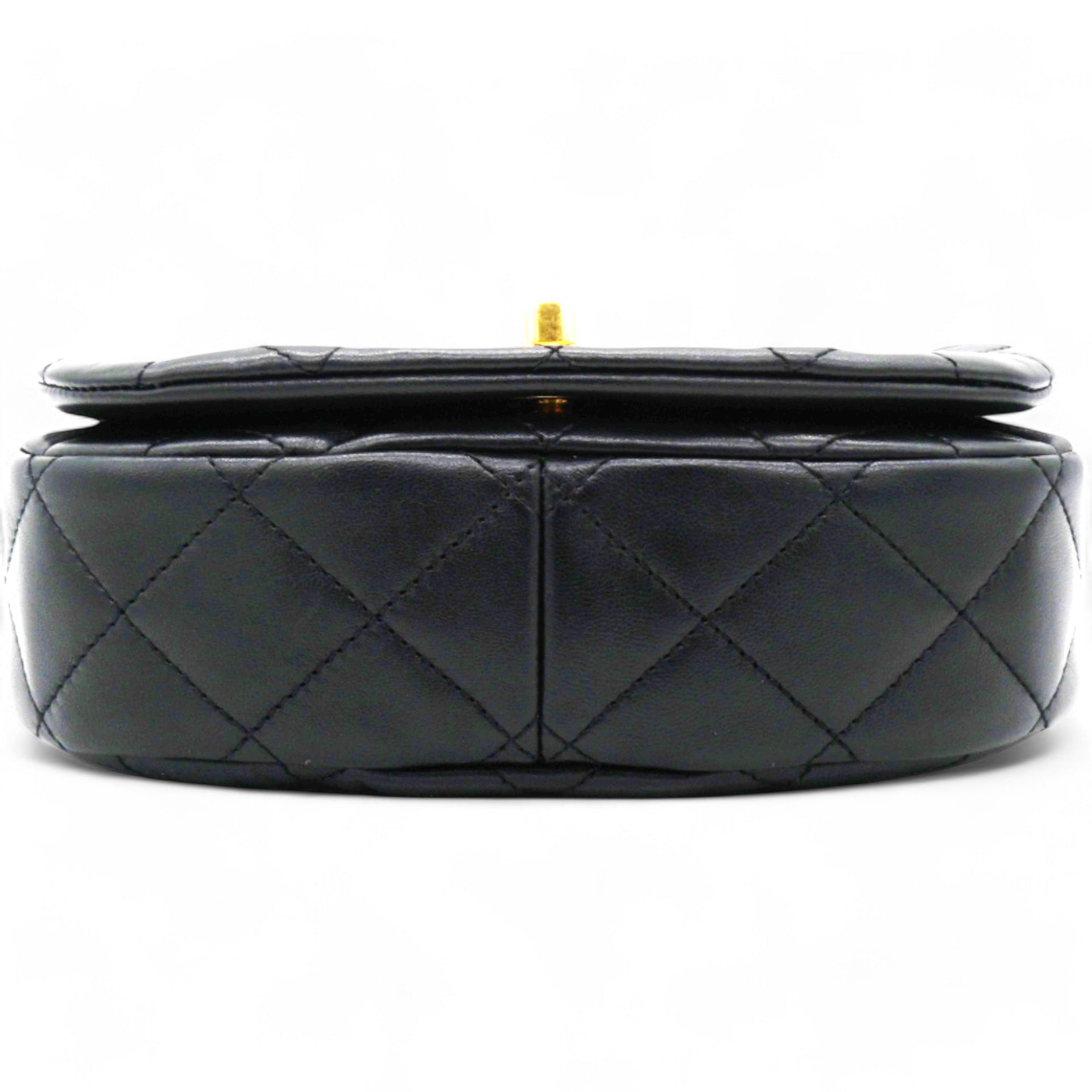 Chanel Calfskin Coco Mali Crossbody Bag Black  