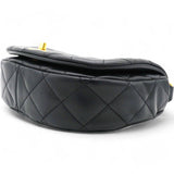 Chanel Calfskin Coco Mali Crossbody Bag Black  