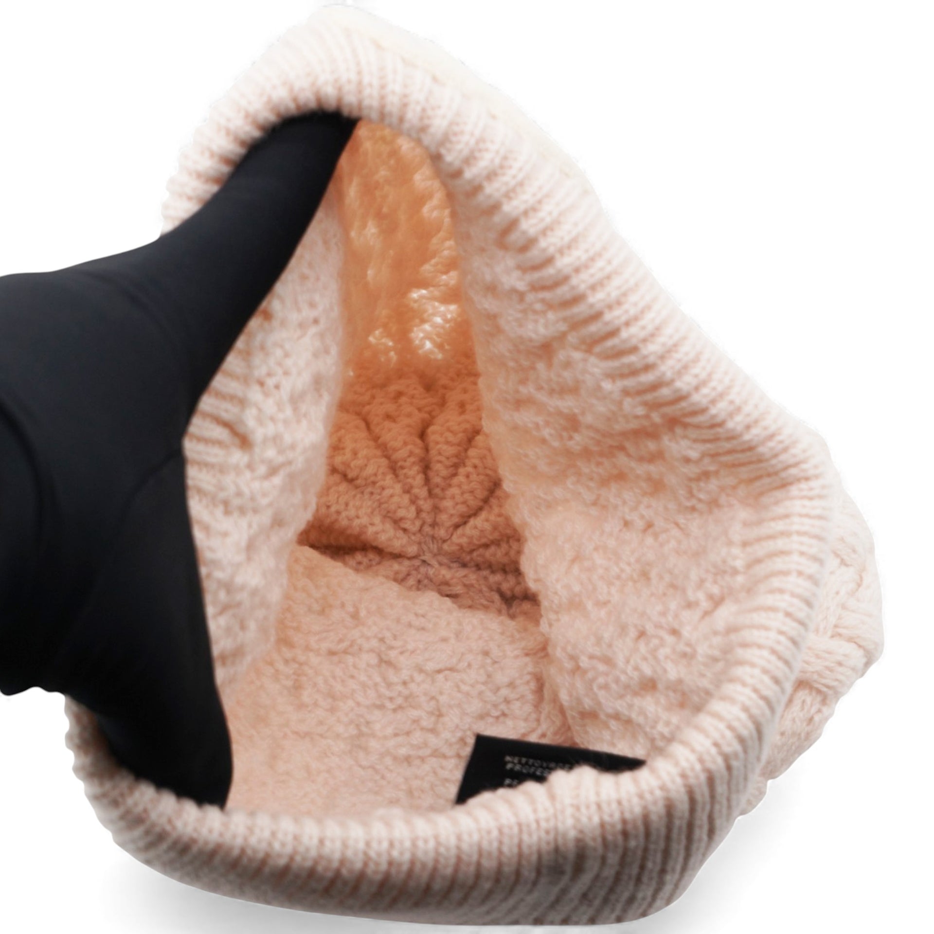 Chanel Cashmere CC Beanie Hat Pink 