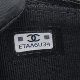 Chanel Caviar Quilted Boy Wallet On Chain WOC Black