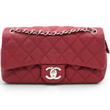 Chanel Caviar Quilted Flap Bag Red 