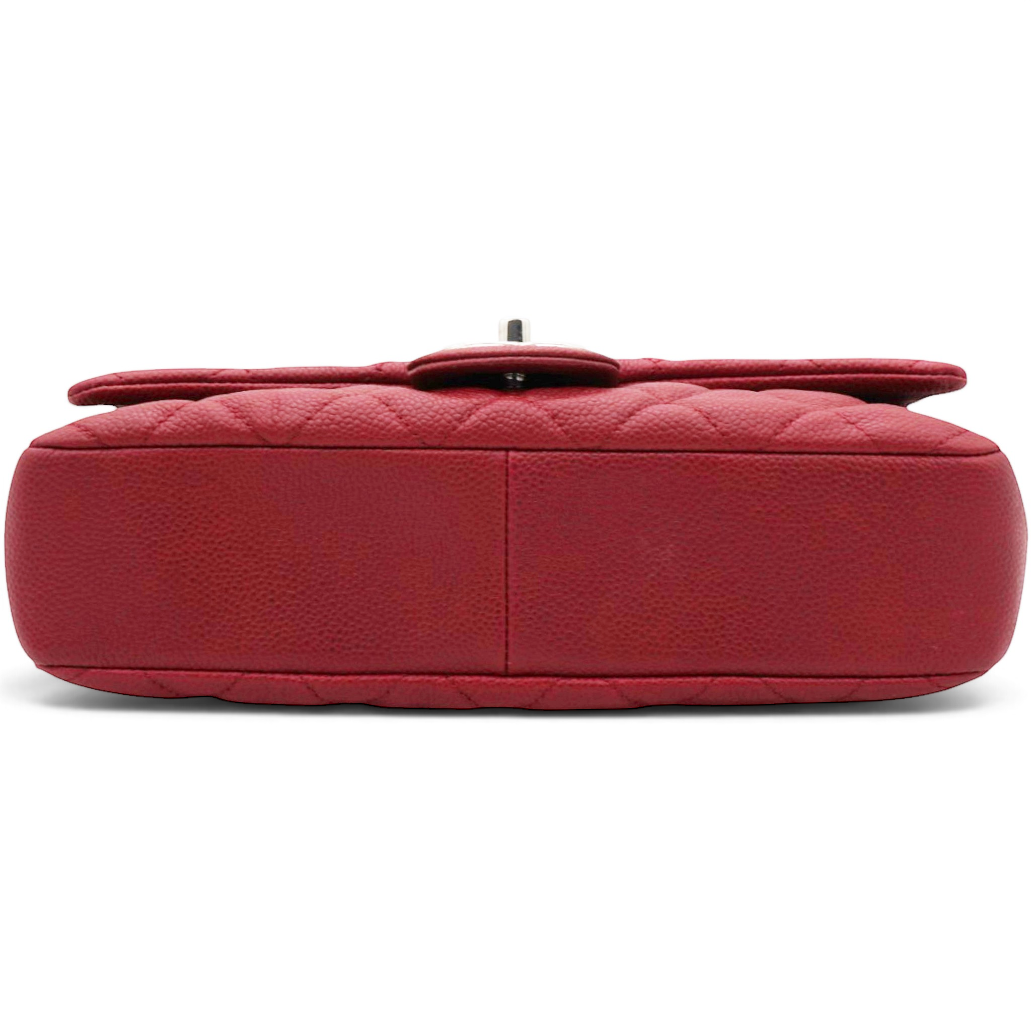 Chanel Caviar Quilted Flap Bag Red 