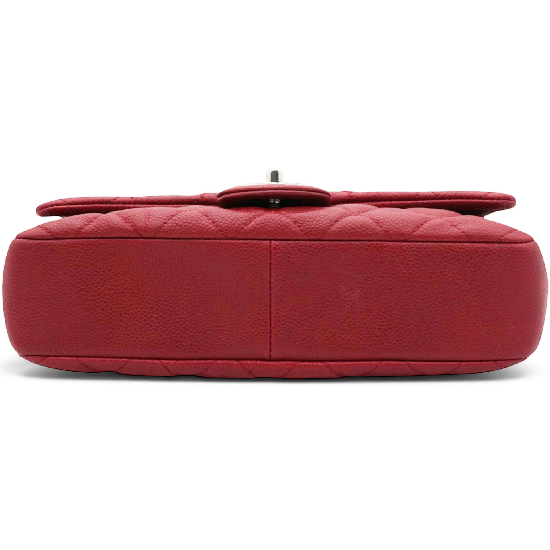 Chanel Caviar Quilted Flap Bag Red 