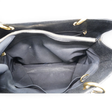 Chanel Caviar Quilted Grand Timeless Shopping Tote GTT Black 