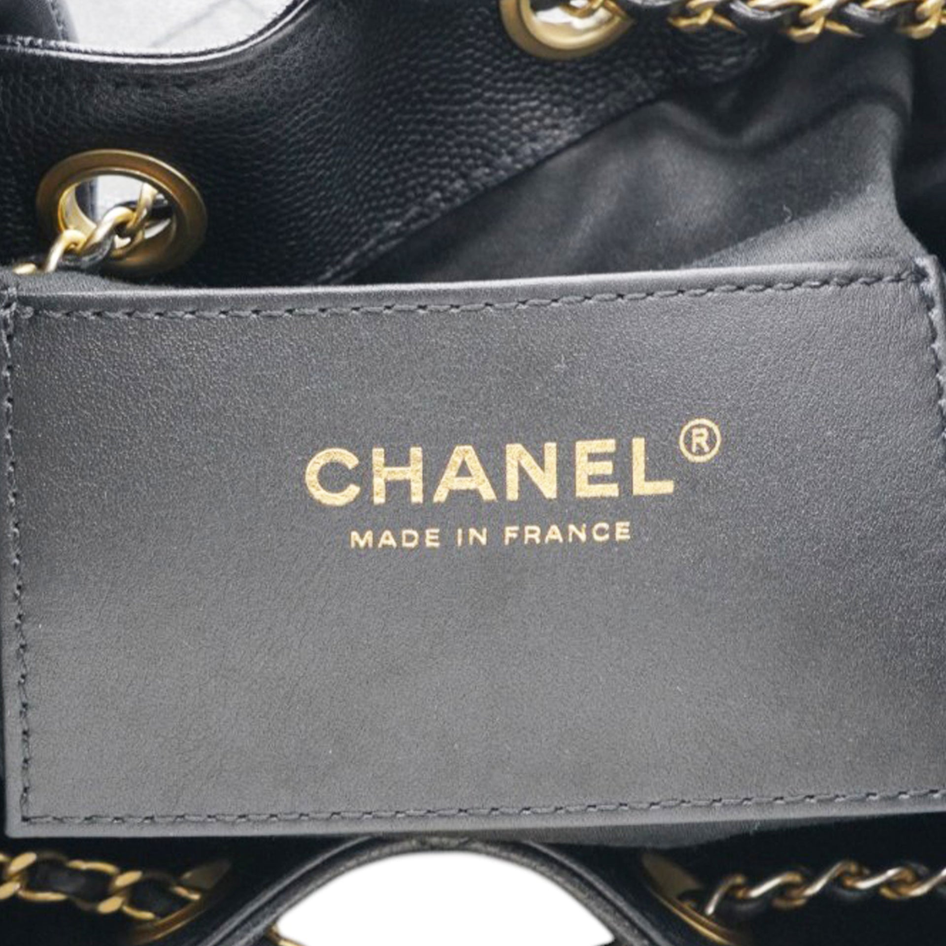 Chanel Caviar Quilted Small Chanel 25 Handbag Black 