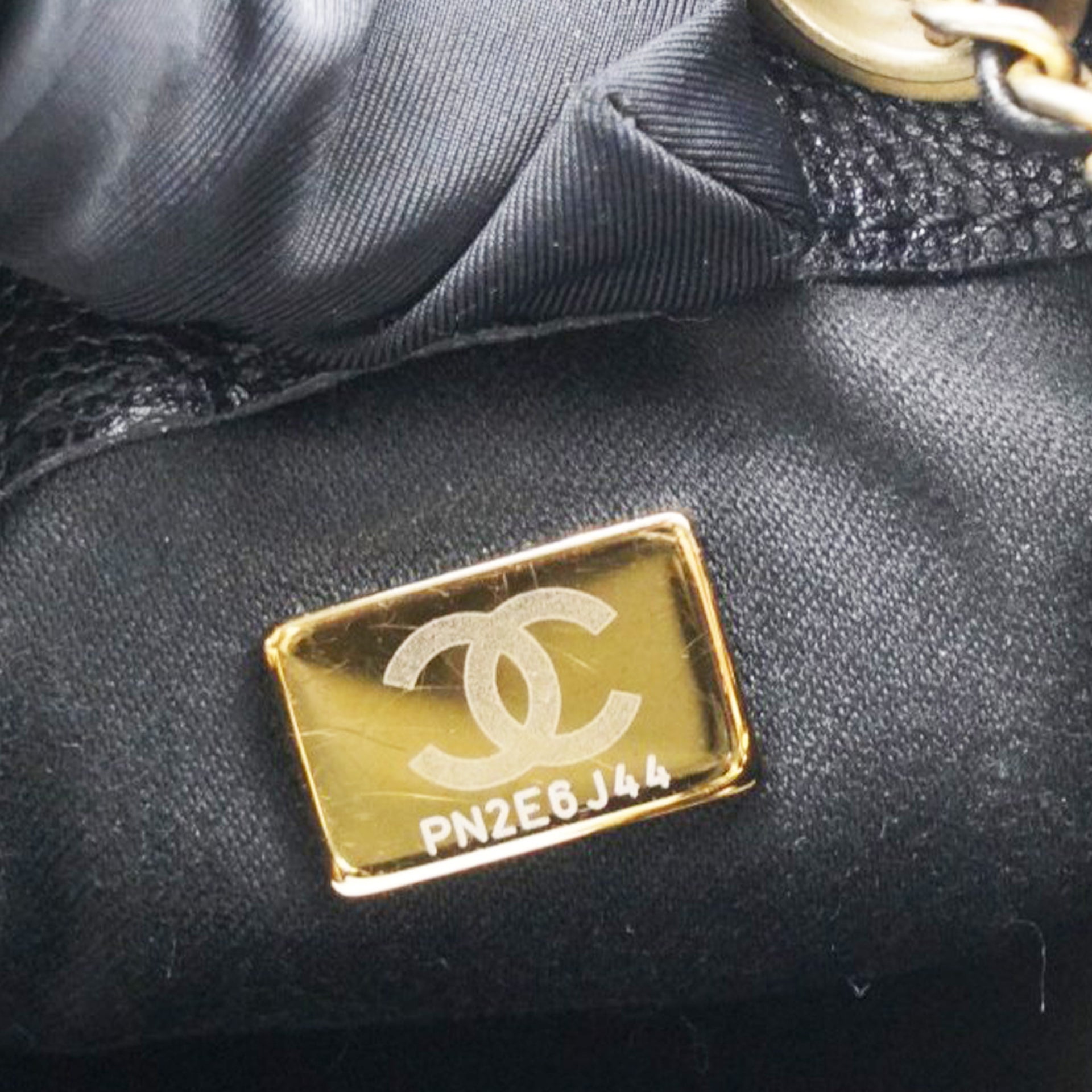 Chanel Caviar Quilted Small Chanel 25 Handbag Black 
