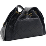 Chanel Caviar Quilted Small Chanel 25 Handbag Black 