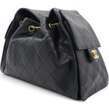 Chanel Caviar Quilted Small Chanel 25 Handbag Black 