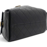 Chanel Caviar Quilted Small Chanel 25 Handbag Black 