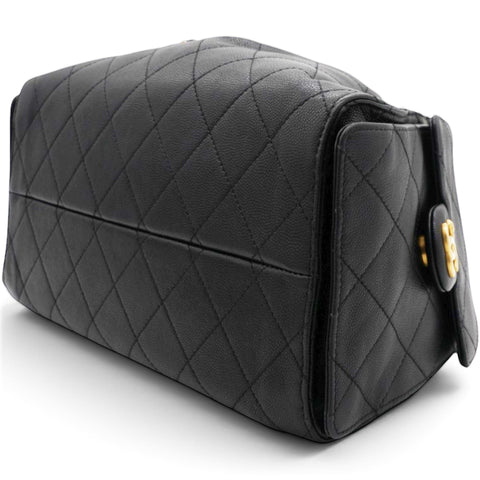 Chanel Caviar Quilted Small Chanel 25 Handbag Black 