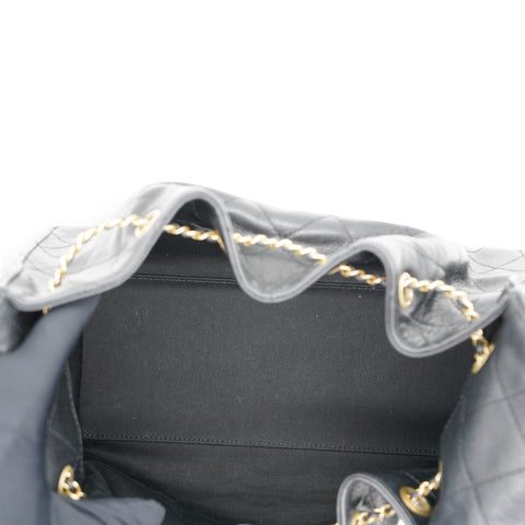 Chanel Caviar Quilted Small Chanel 25 Handbag Black 