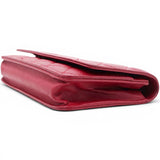 Chanel Caviar Quilted Wallet On Chain WOC Red 