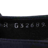 Chanel Cloth Ballet Flats Blue Size38 