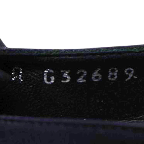 Chanel Cloth Ballet Flats Blue Size38 