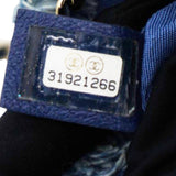 Chanel Denim Quilted Mood Mini Bucket With Chain Blue Multicolor 