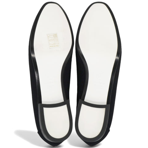 Chanel Interlocking CC Logo Canvas Loafers Size38.5