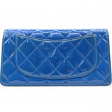  Chanel L-Yen Quilted Patent Leather Wallet 