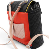 Chanel Lambskin Quilted Cuba Urban Spirit Backpack Black 