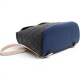 Chanel Lambskin Quilted Cuba Urban Spirit Backpack Black 
