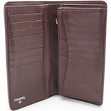 Chanel Lambskin Quilted Yen Wallet Black 