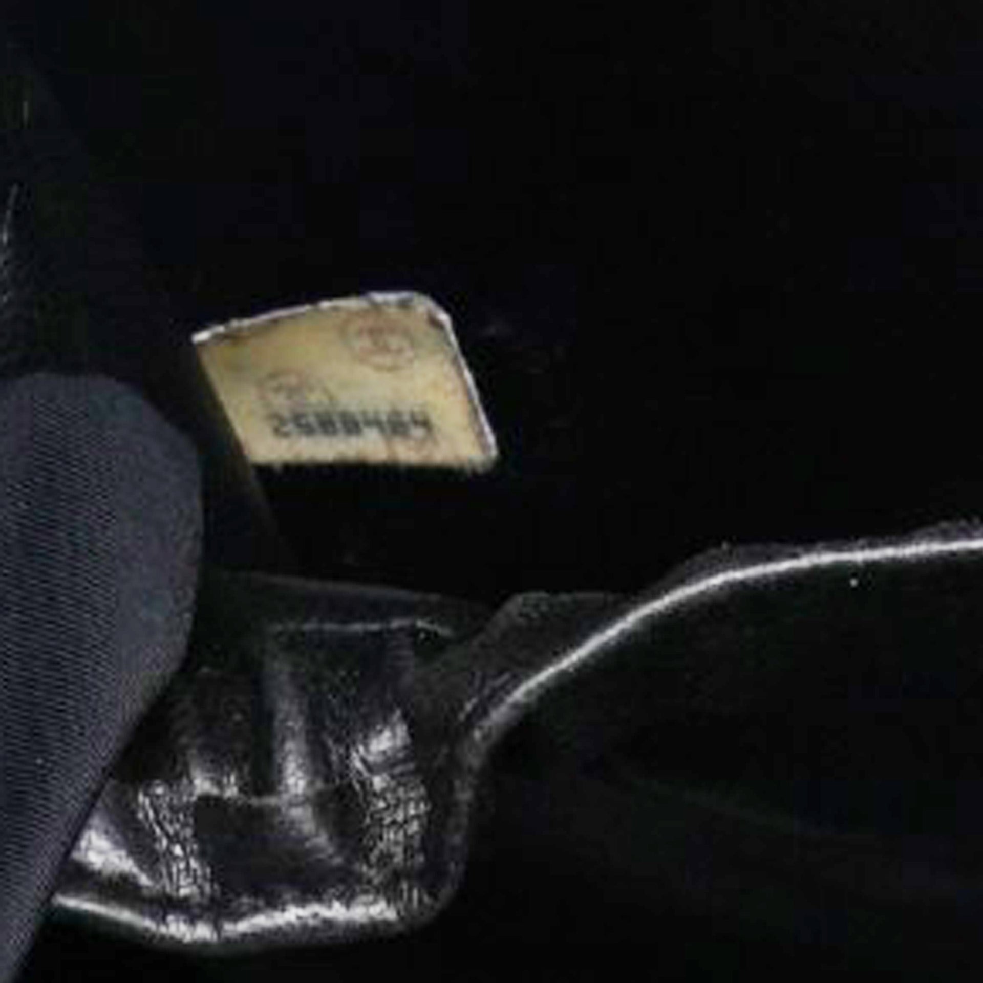 Chanel Lambskin Vanity Cosmetic Bag Black 