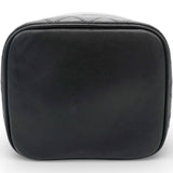 Chanel Lambskin Vanity Cosmetic Bag Black 