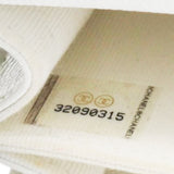 Chanel Micro Caviar Quilted Card Holder On Chain White 