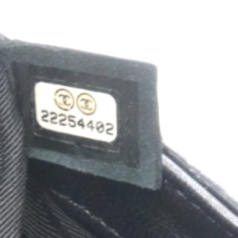  Chanel Patent Calfskin Quilted Medium Boy Flap Black 