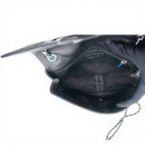 Chanel Patent Quilted Small Coco Shine Flap Black 