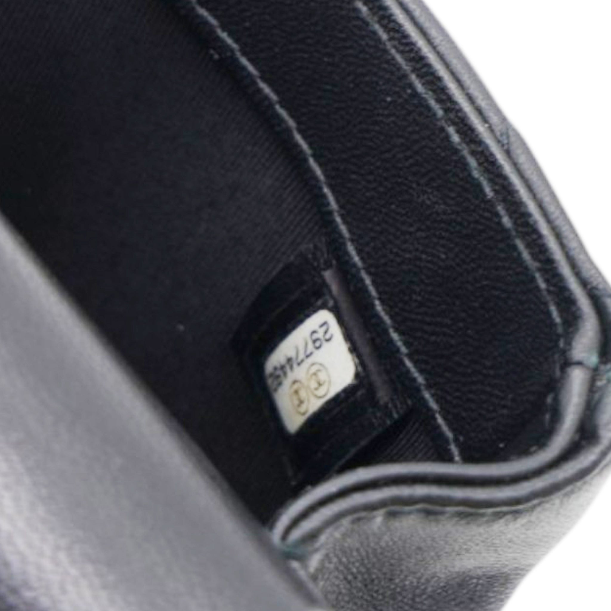 Chanel Phone Holder With Pearl Chain 