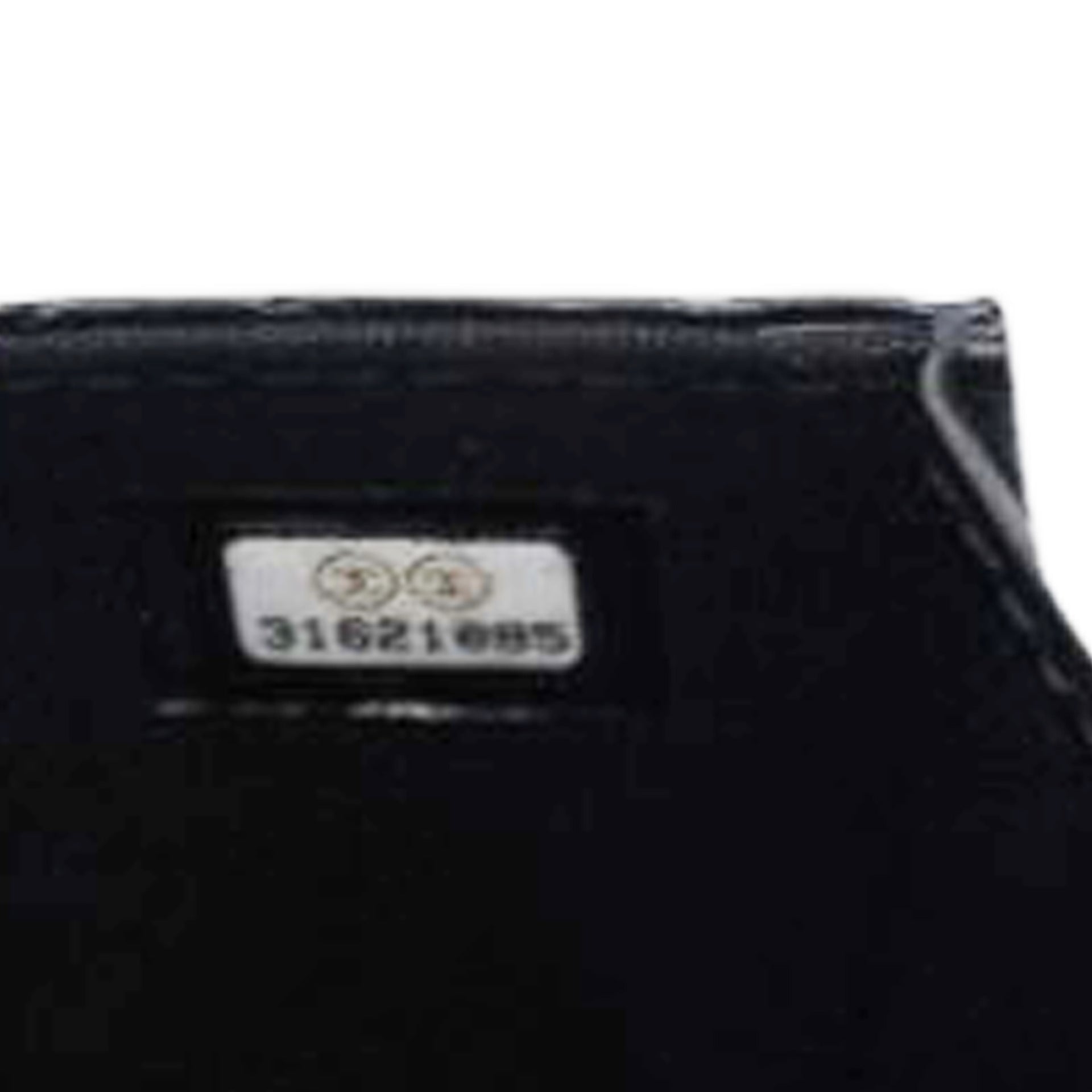 Chanel  Quilted Maxi Pearls Card Holder Flap With Chain Black 